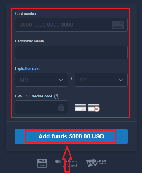 Indbetal penge i ExpertOption via bankkort (Visa / Mastercard), e-betalinger og kryptovaluta i Tyrkiet Indbetal penge i ExpertOption via bankkort (Visa / Mastercard), e-betalinger og kryptovaluta i Tyrkiet