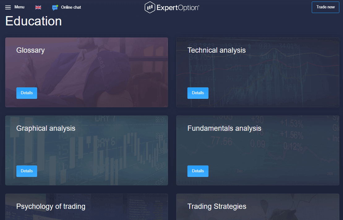 Sådan kontakter du ExpertOption Support