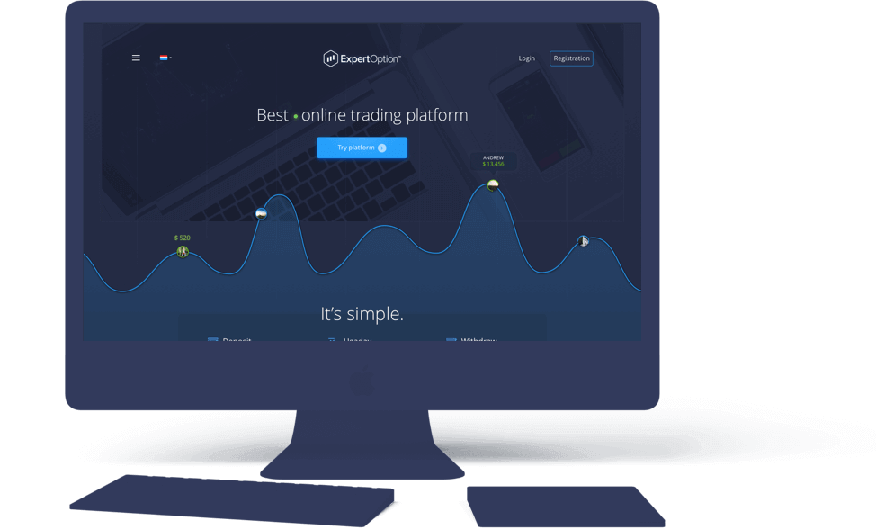 Sådan tilmelder du dig affiliate program og bliver en partner på ExpertOption