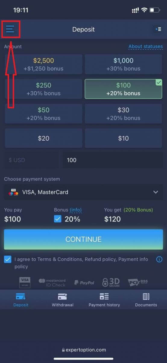 Cara Membuka Akun Perdagangan dan Mendaftar di ExpertOption Cara Membuka Akun Perdagangan dan Mendaftar di ExpertOption