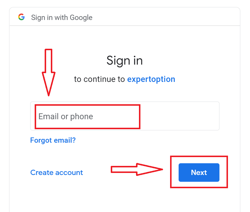 So registrieren und verifizieren Sie Ihr Konto in ExpertOption