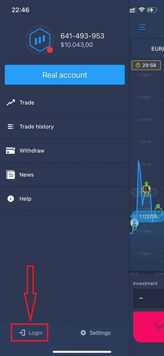 Sådan registreres og logges på en konto på ExpertOption