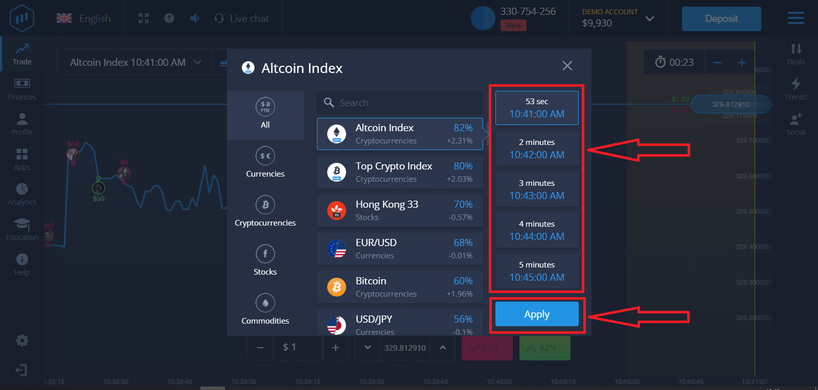 Sådan handler du binære optioner på ExpertOption Sådan handler du binære optioner på ExpertOption